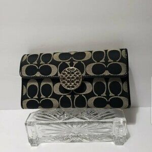 COACH Signature "Alexandra" Slim Envelope Wallet